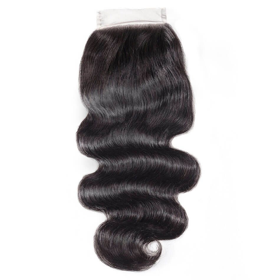 CLOSURE Body Wave 1B Hair 4x4