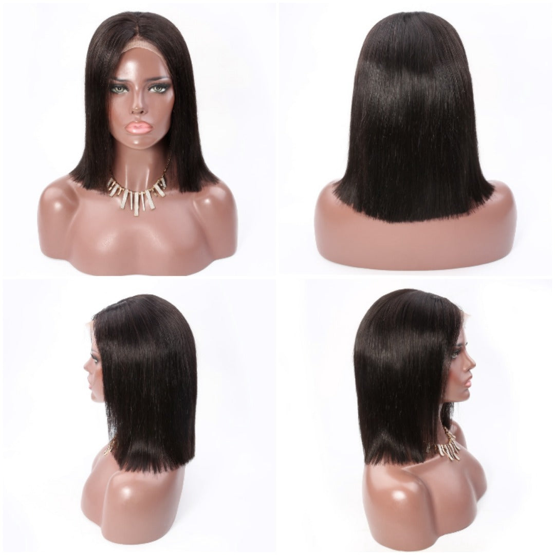 WIG Lace Front Straight Black 1B