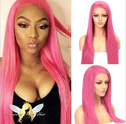 WIG Pink  (Straight, Body Wave, Curly)